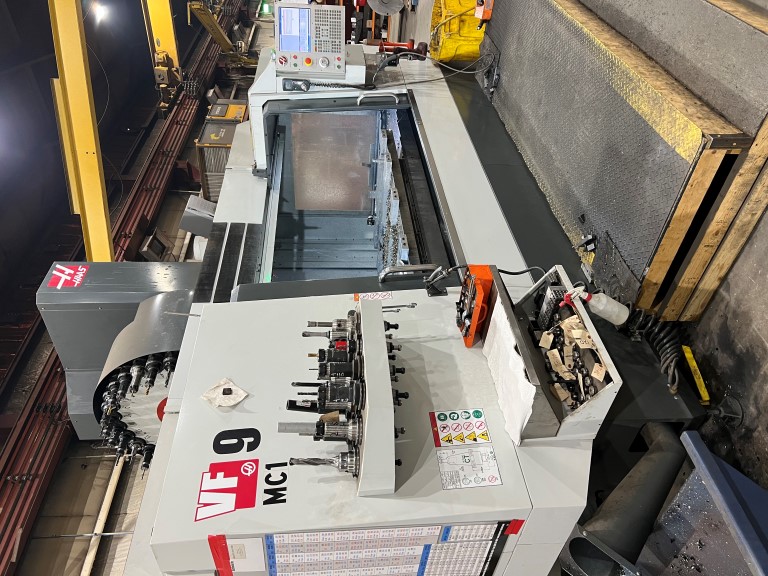 Haas VF-9-50, Machine ID: 8229